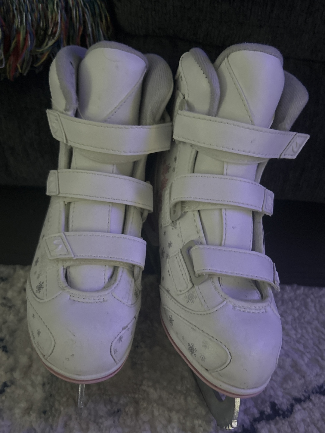 Jackson White Figure Skates - Size 13.5 Junior