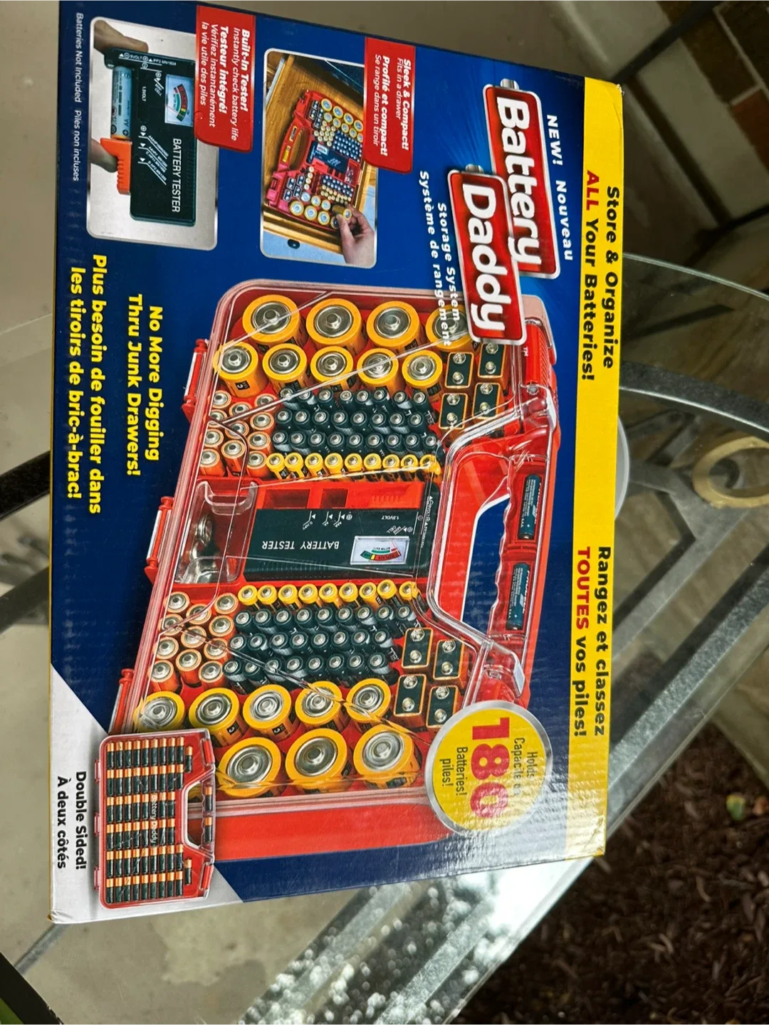 Battery Daddy Storage System - Holds 180 Batteries