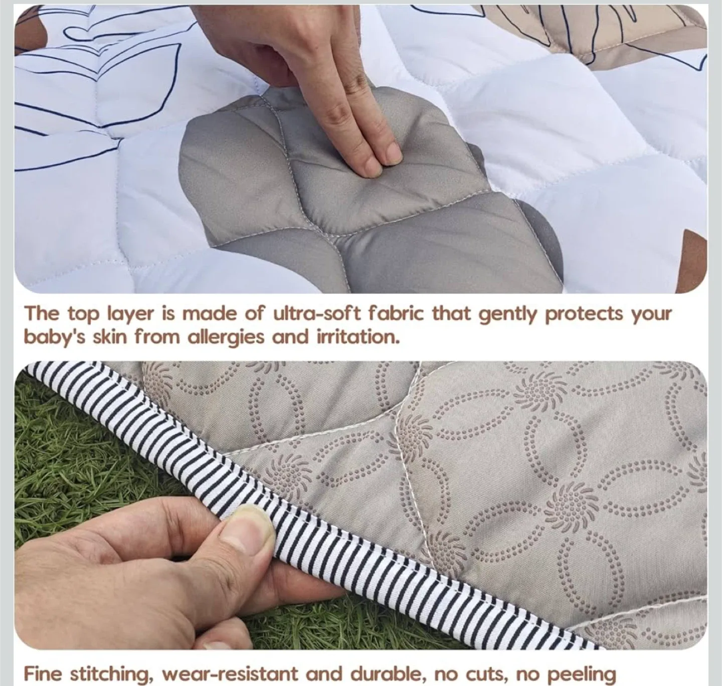 Baby Play Mat - 127x127cm image indicator(6)