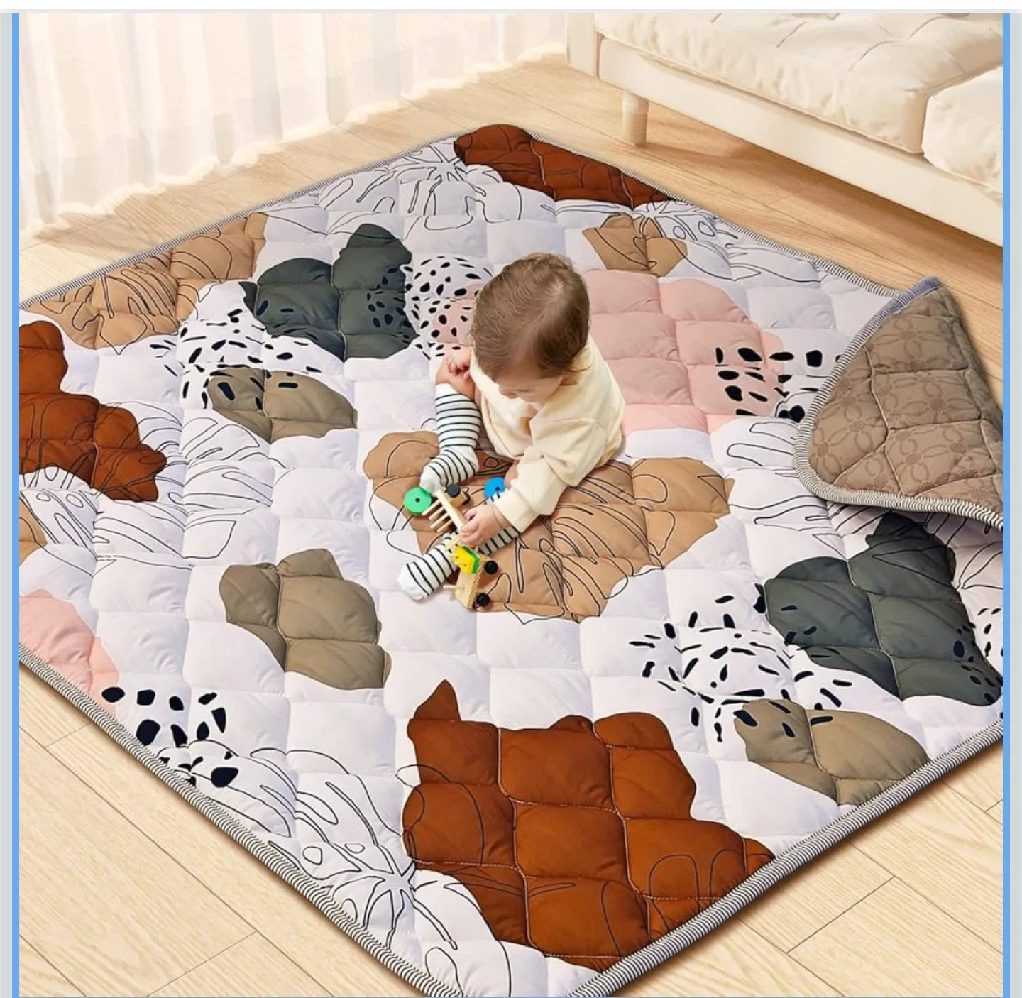 Baby Play Mat - 127x127cm thumbnail