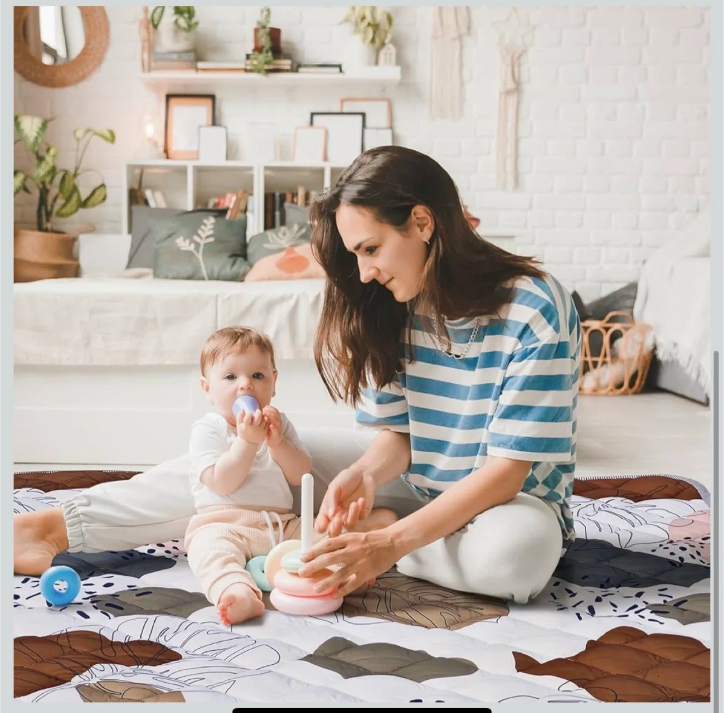 Baby Play Mat - 127x127cm image indicator(7)