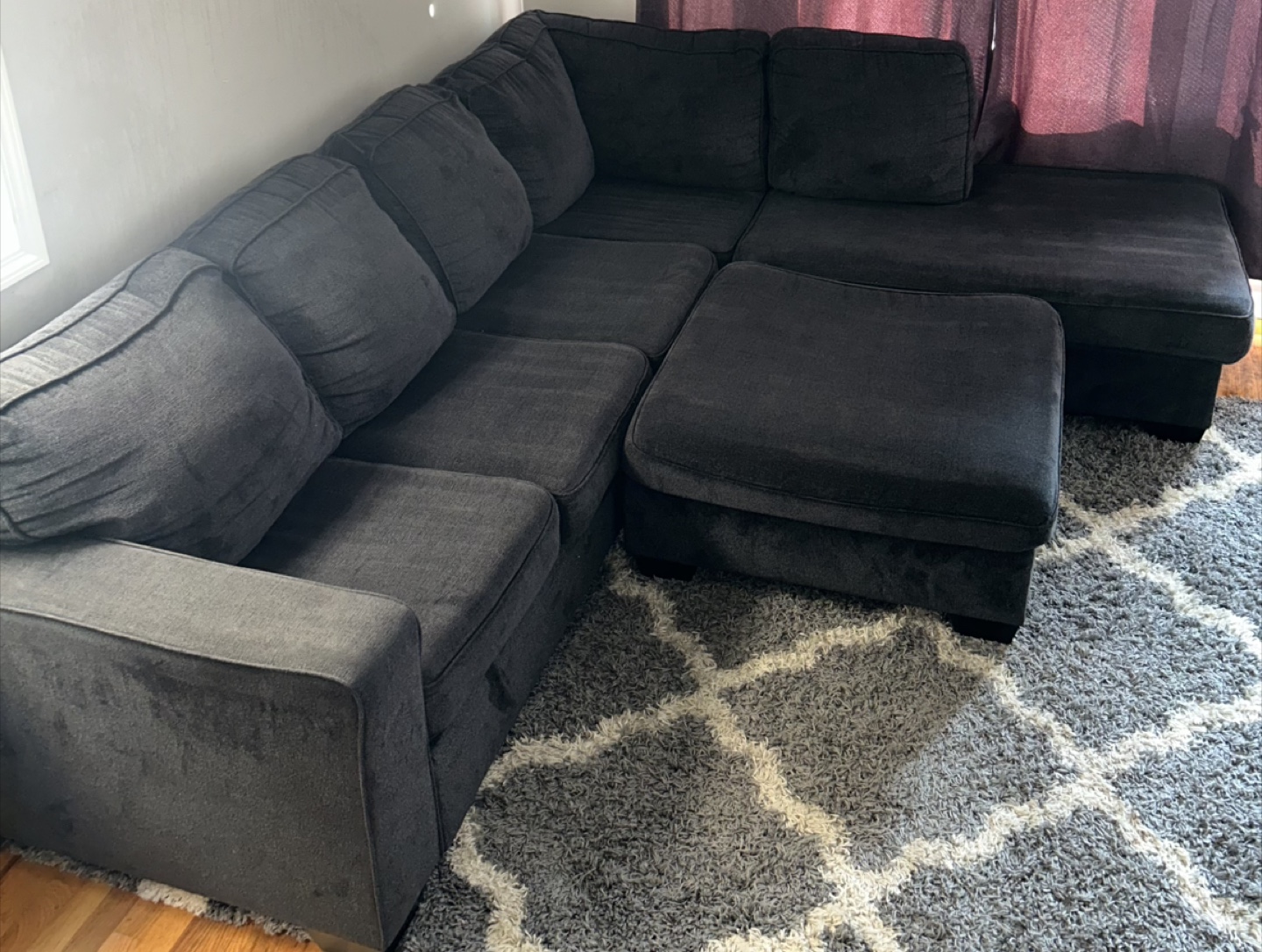Gray Sectional Sofa - photo 5