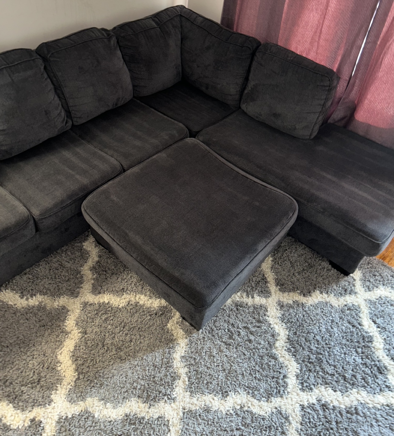 Gray Sectional Sofa - photo 3