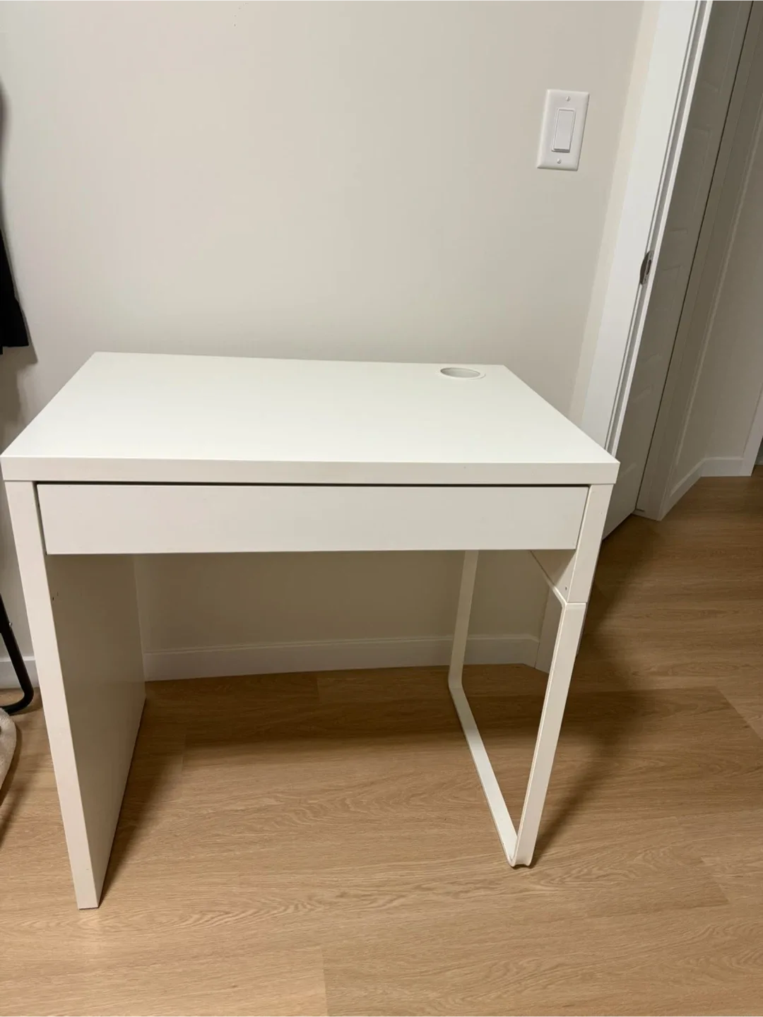 IKEA White Desk with Drawer image indicator(2)