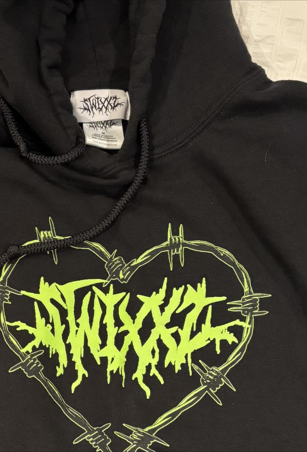 Vintage Y2K Swixxz Hoodie Rare Men’s Size M - Made In Mexico - photo 2