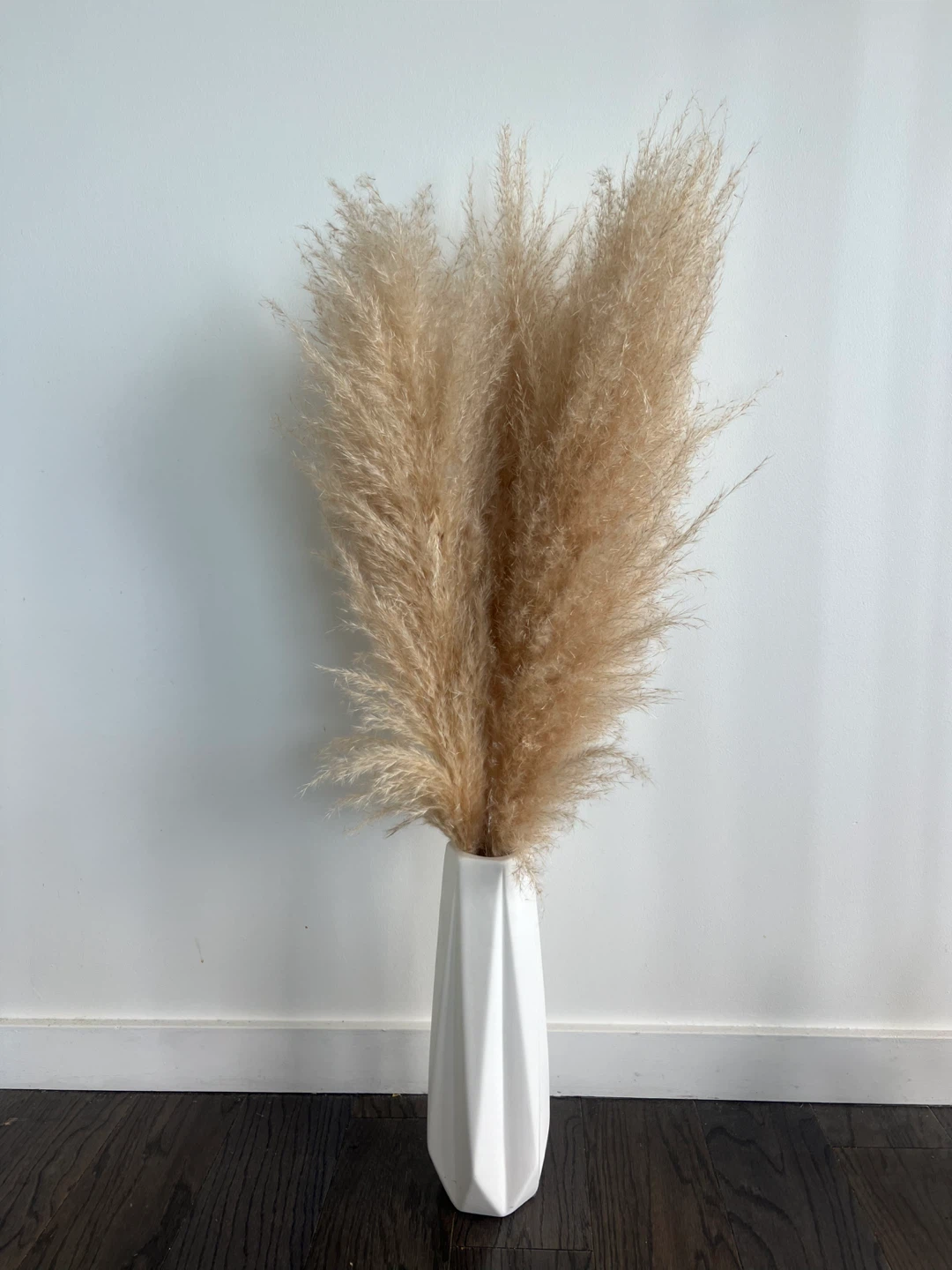 Pampas Grass Decor and Vase