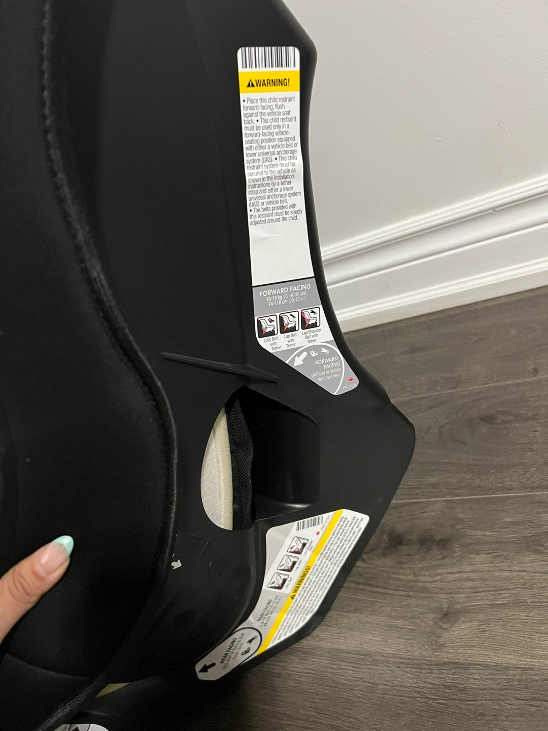 Cosco Kids Car Seat - Black - photo 5