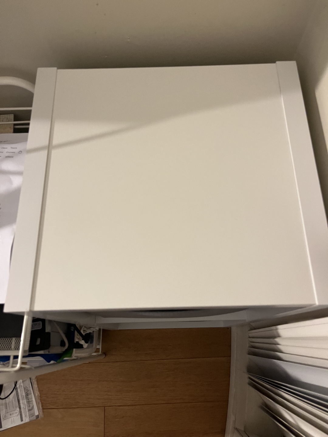 White 2-Cube Storage Shelf with bins  - Brightroom (Target) - photo 5