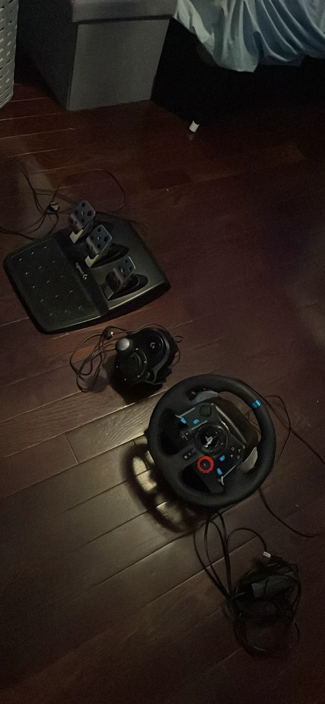 Logitech G92 Racing Wheel and shifter