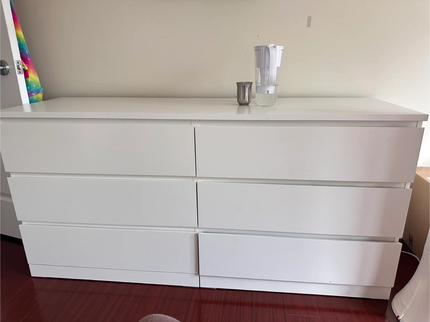 IKEA Malm 6-Drawer Dresser - White