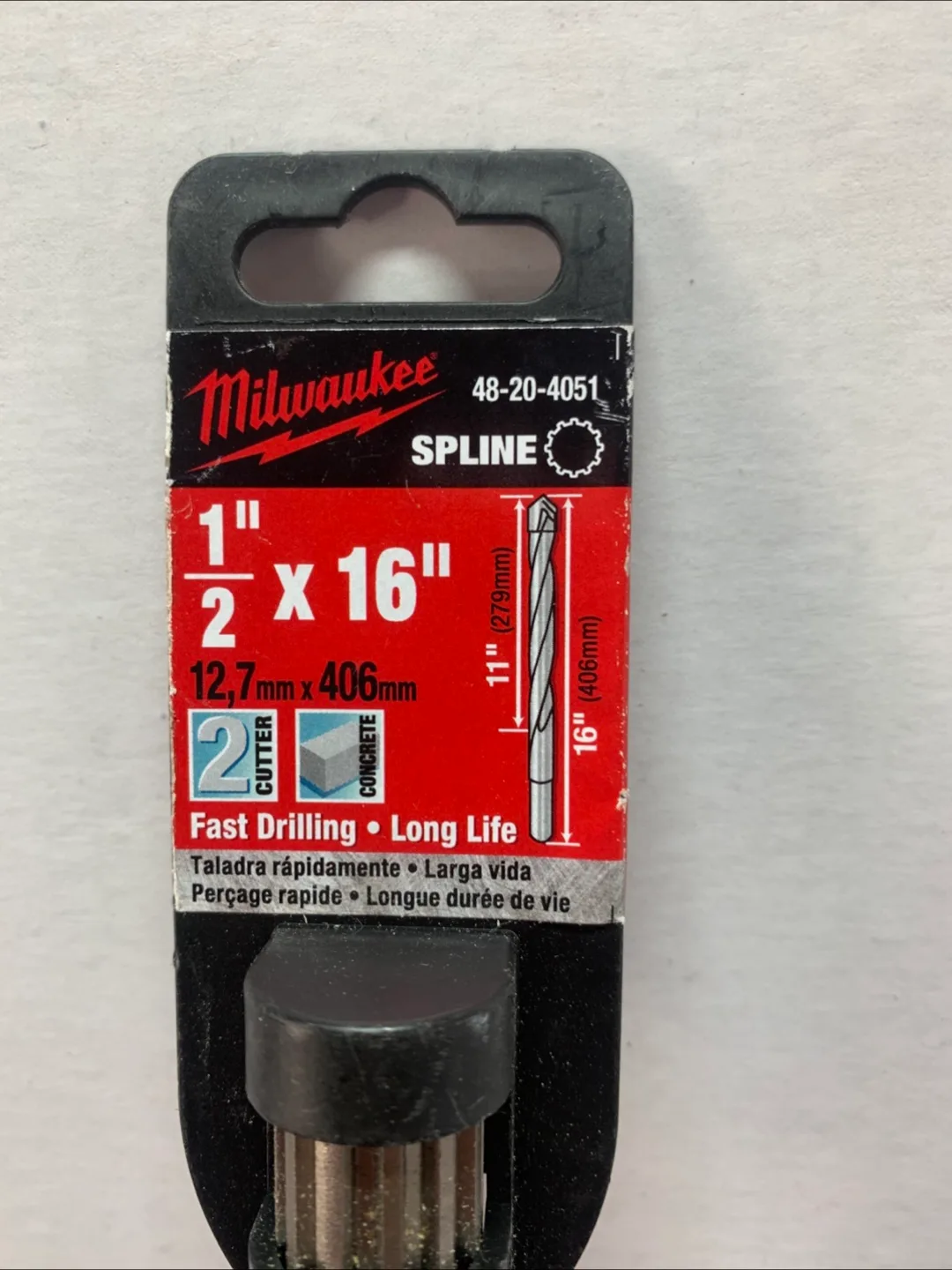 MILWAUKEE 1/2 x 16 SPLINE image indicator(2)