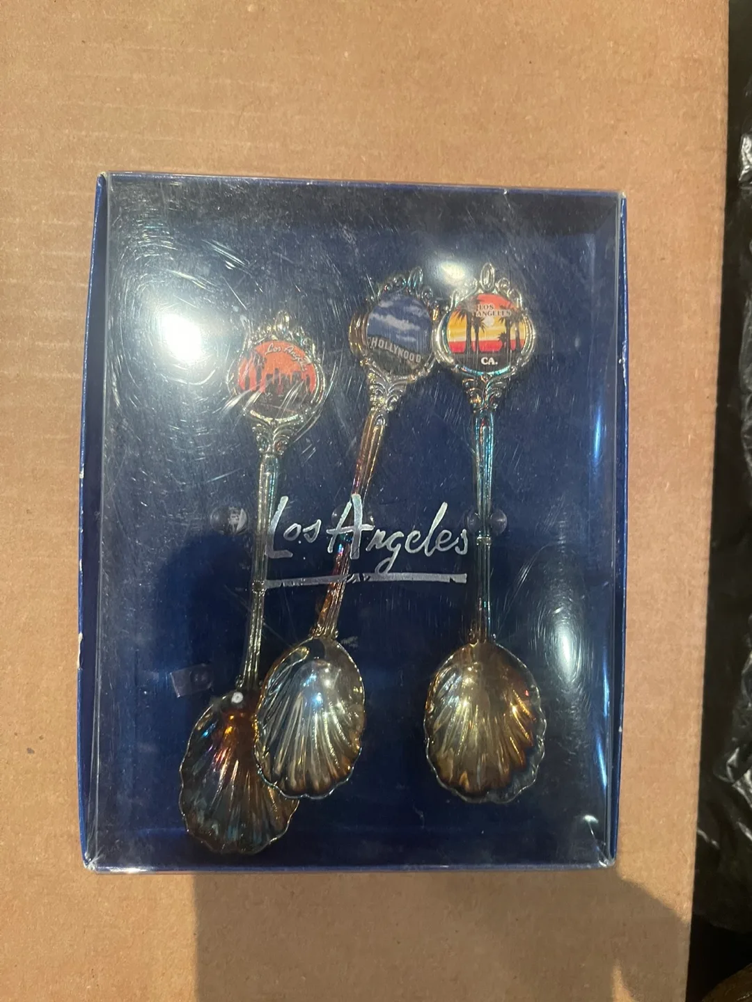 Los Angeles Souvenir Spoons - New in Box thumbnail