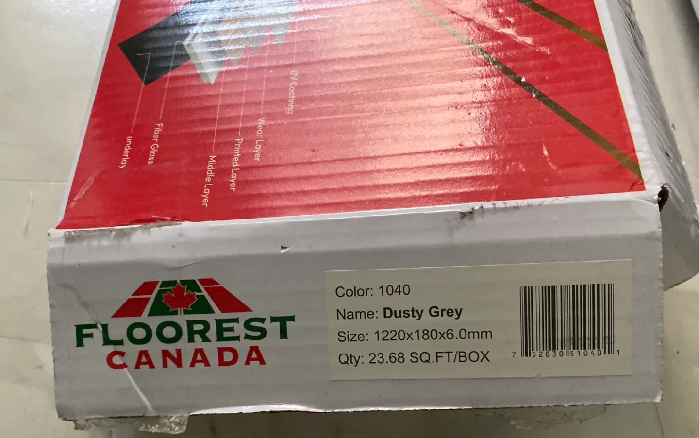 Extra vinyl Flooring (see all photos for details) image indicator(2)