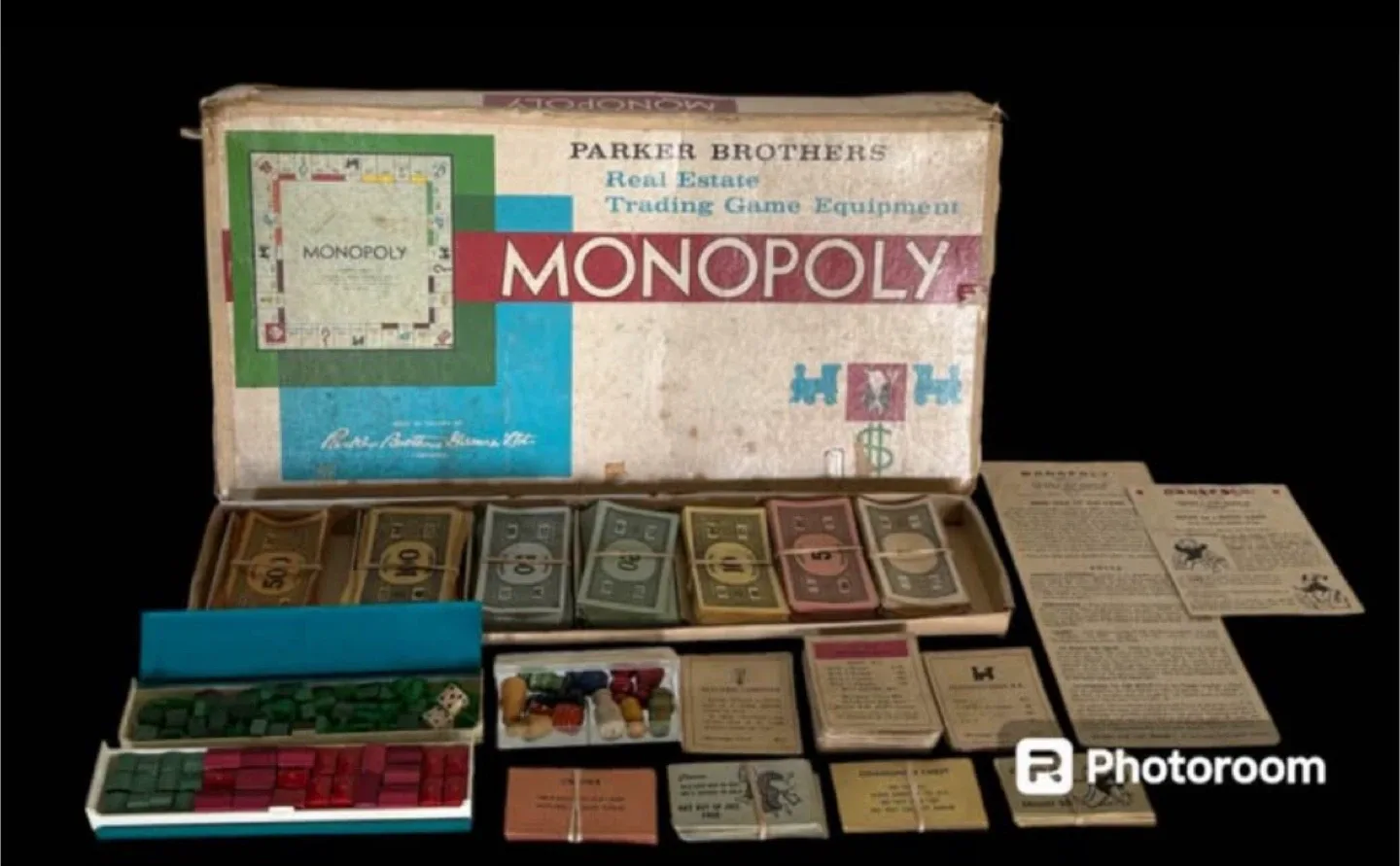 Vintage Parker Brothers Monopoly Game thumbnail