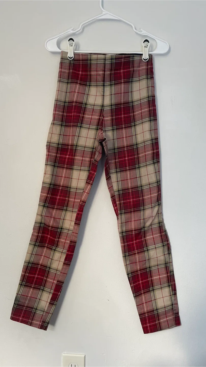 H&M Plaid Pants - Size 4 thumbnail