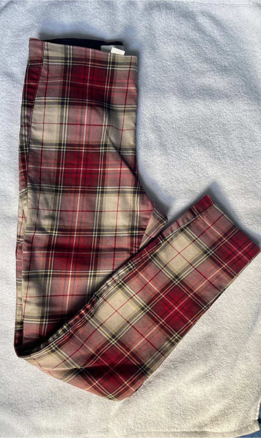 H&M Plaid Pants - Size 4 image indicator(4)