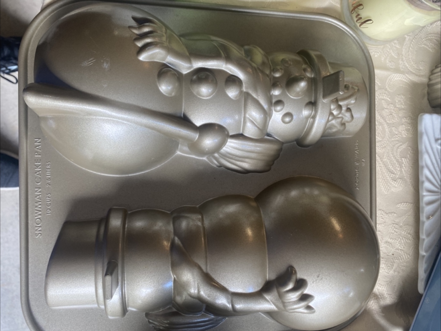 Nordic Ware Snowman Cake Pan