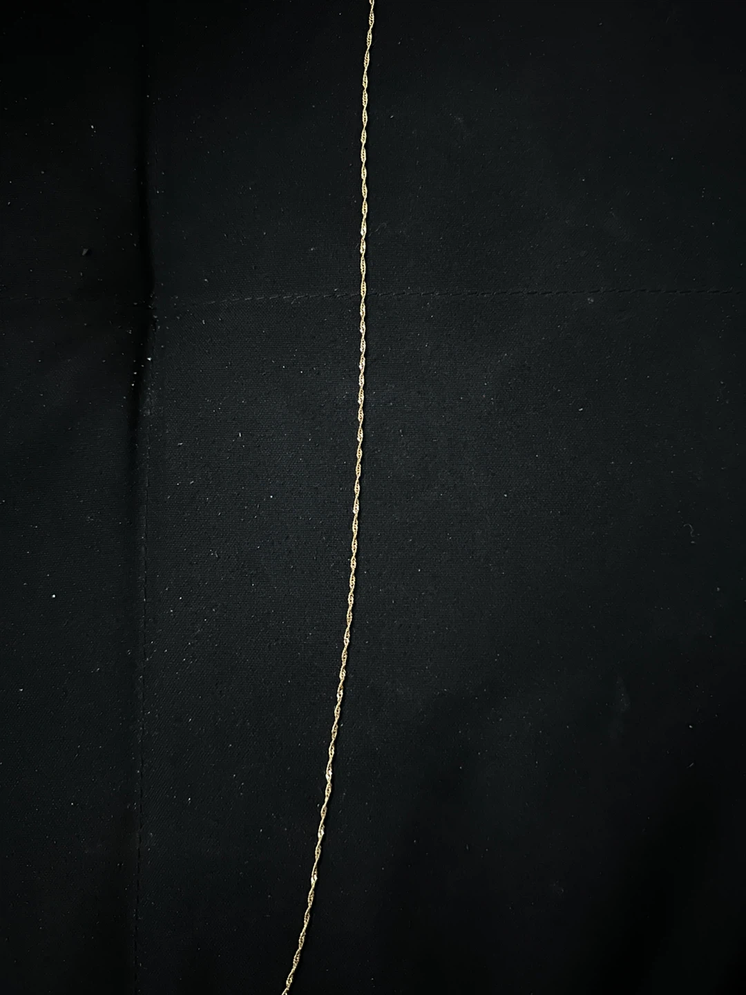 Stainless Steel Gold Twisted Chain Necklace 16”+ Extender” - photo 2