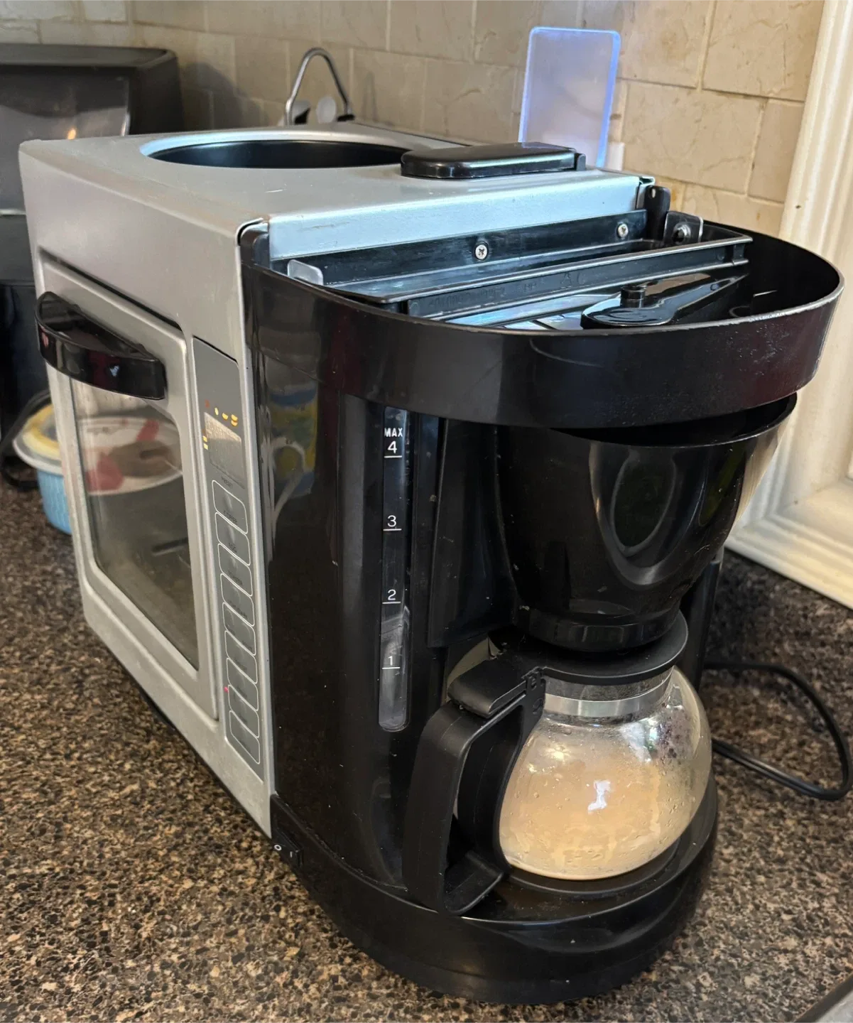 Mini Kitchen … Toaster Oven + Coffee Maker + Egg Maker Combo 🥕 image indicator(4)