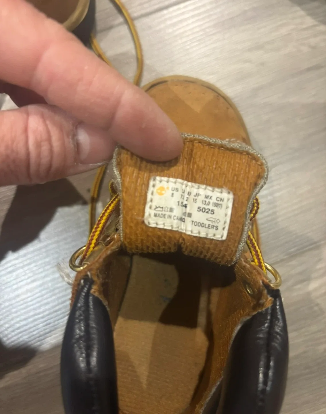 Timberland Toddler Boots - Size 8 image indicator(3)