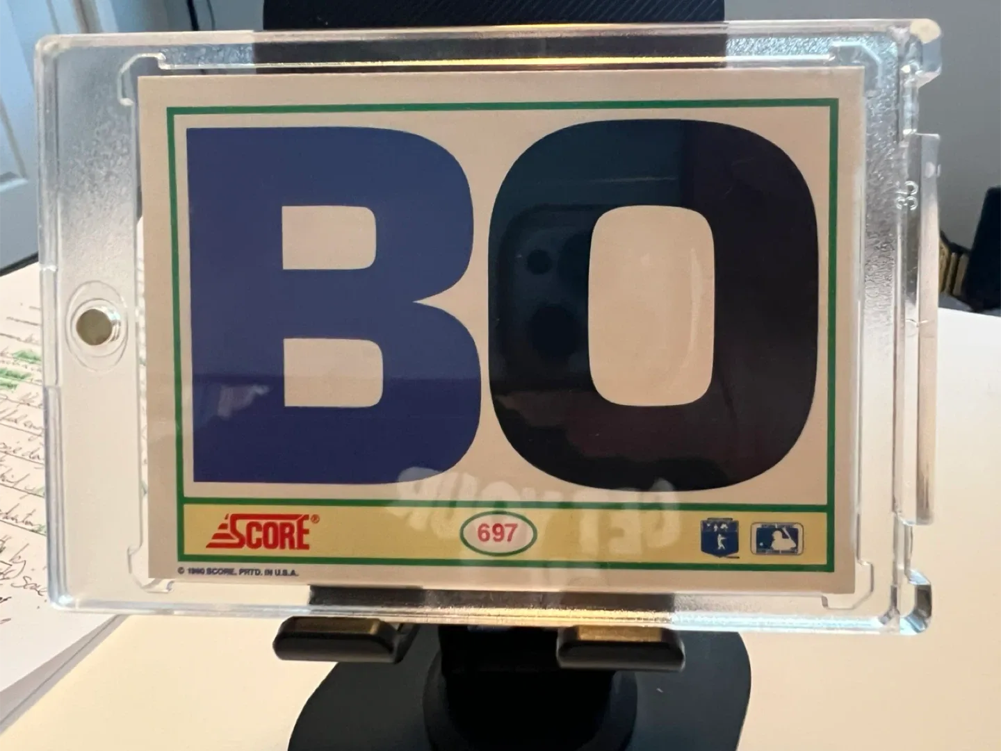 Bo Jackson Score Baseball Card image indicator(2)