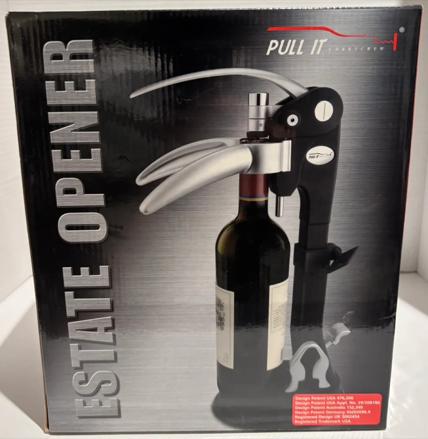 Pull It Estate Opener Corkscrew - New in Box image indicator(3)