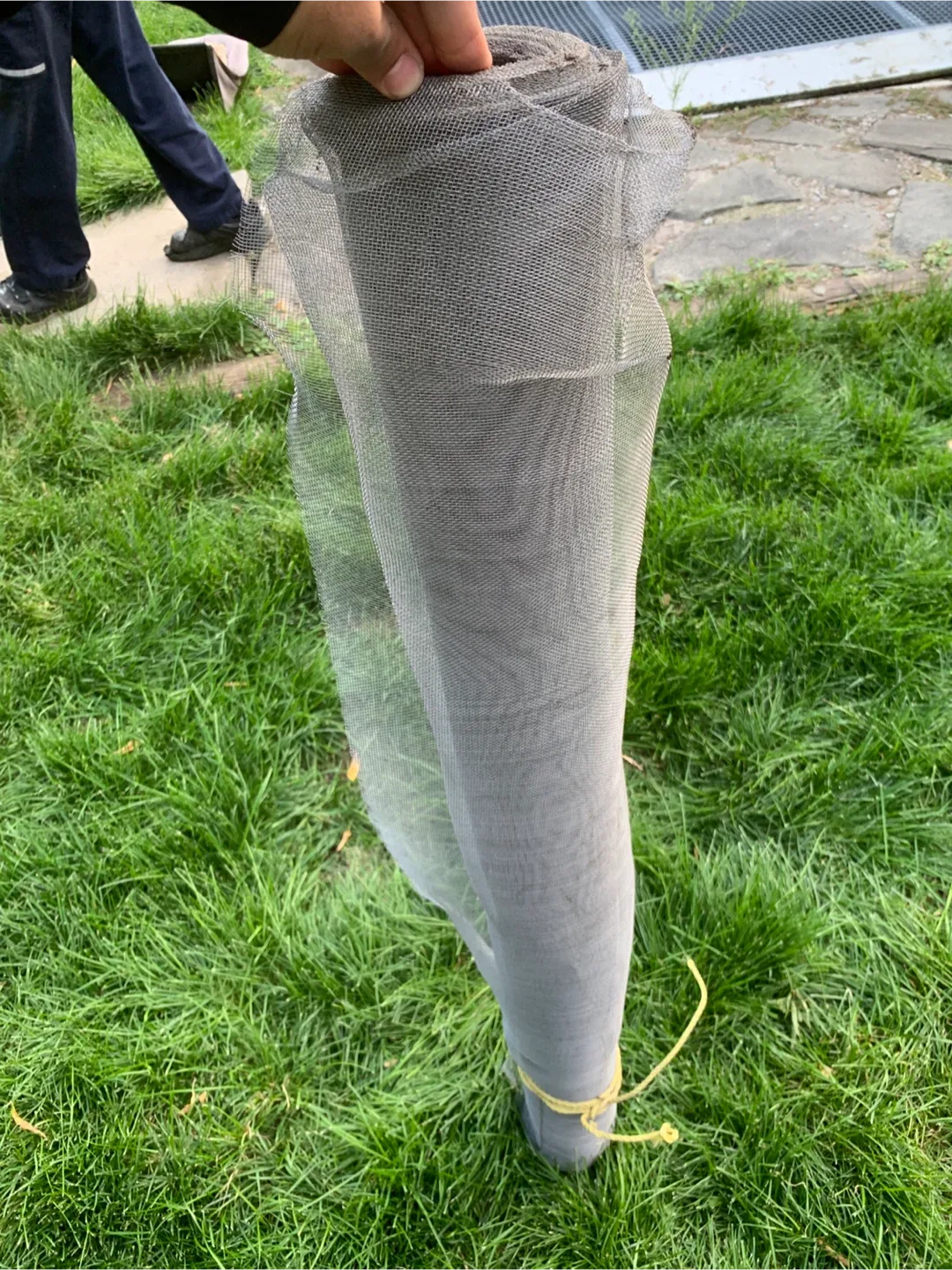 Window Screen Mesh Roll - Grey thumbnail