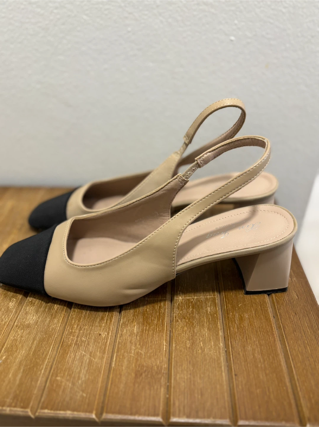 Kim Jing Slingback Heels - Size 9