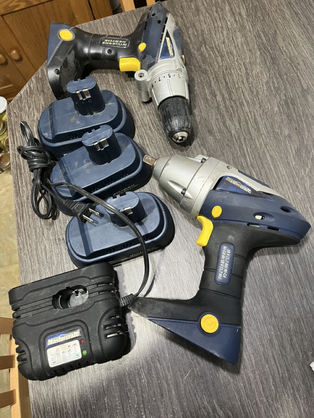Mastercraft Drill & Impact Driver Set - photo 4