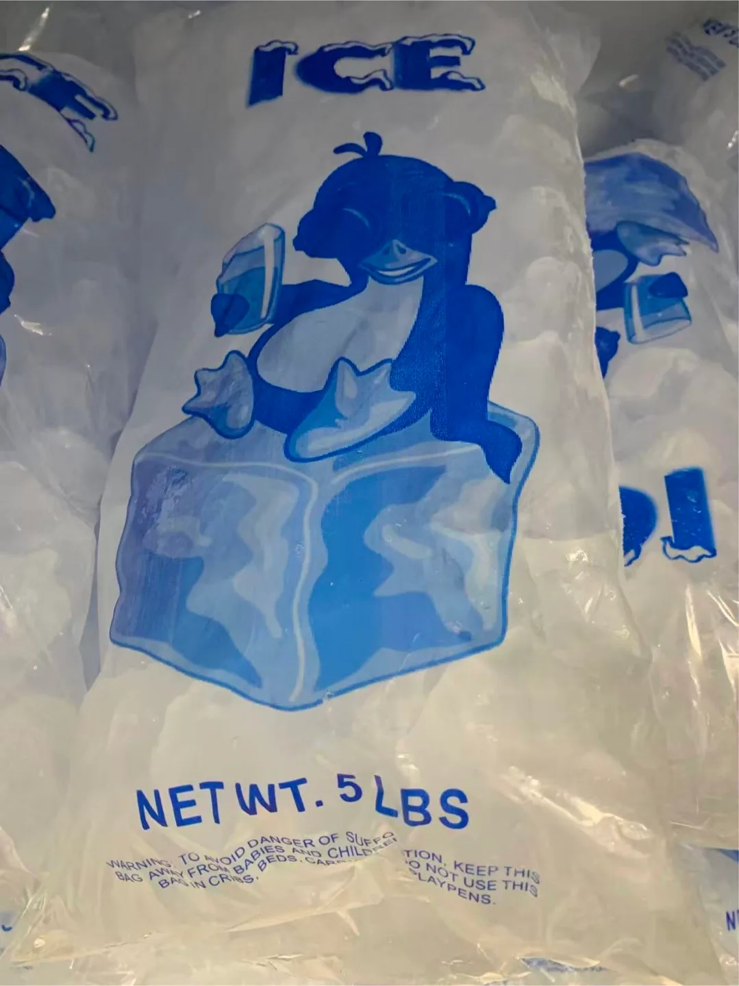 5 LBS Bag of Ice 10 bags for $25