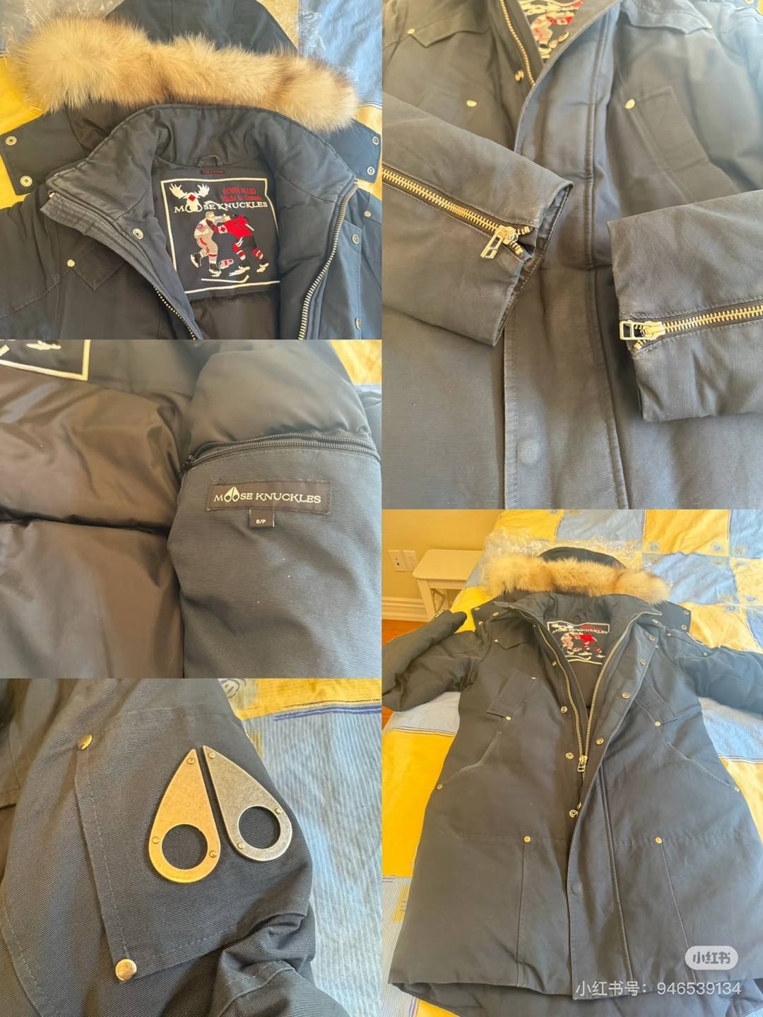 Moose Knuckles Down Filled Parka - Size S/P