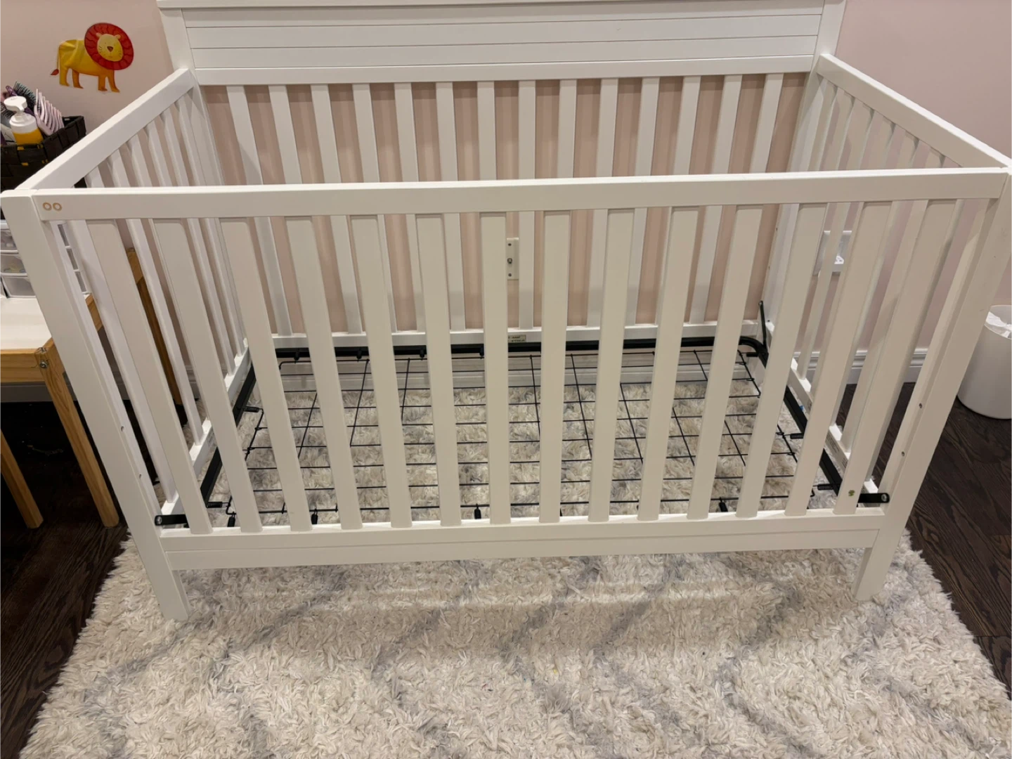 2 White Baby Crib Available