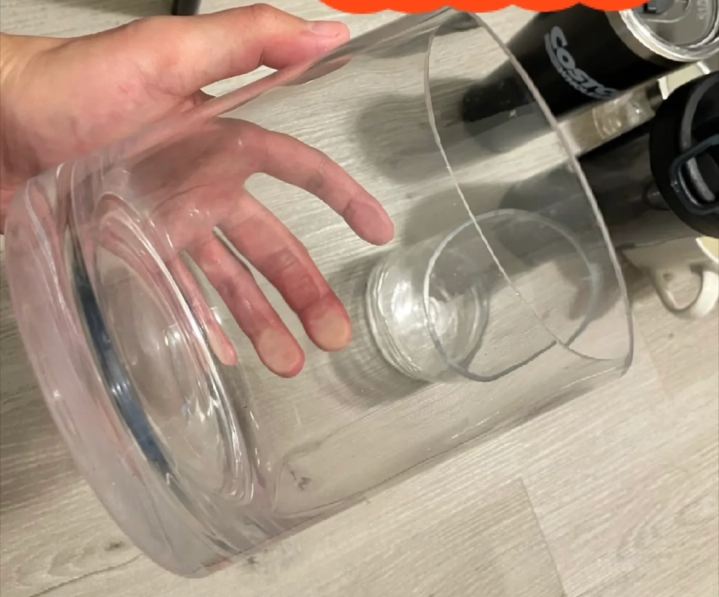 🥕Clear Glass Cylinder Vase image indicator(2)