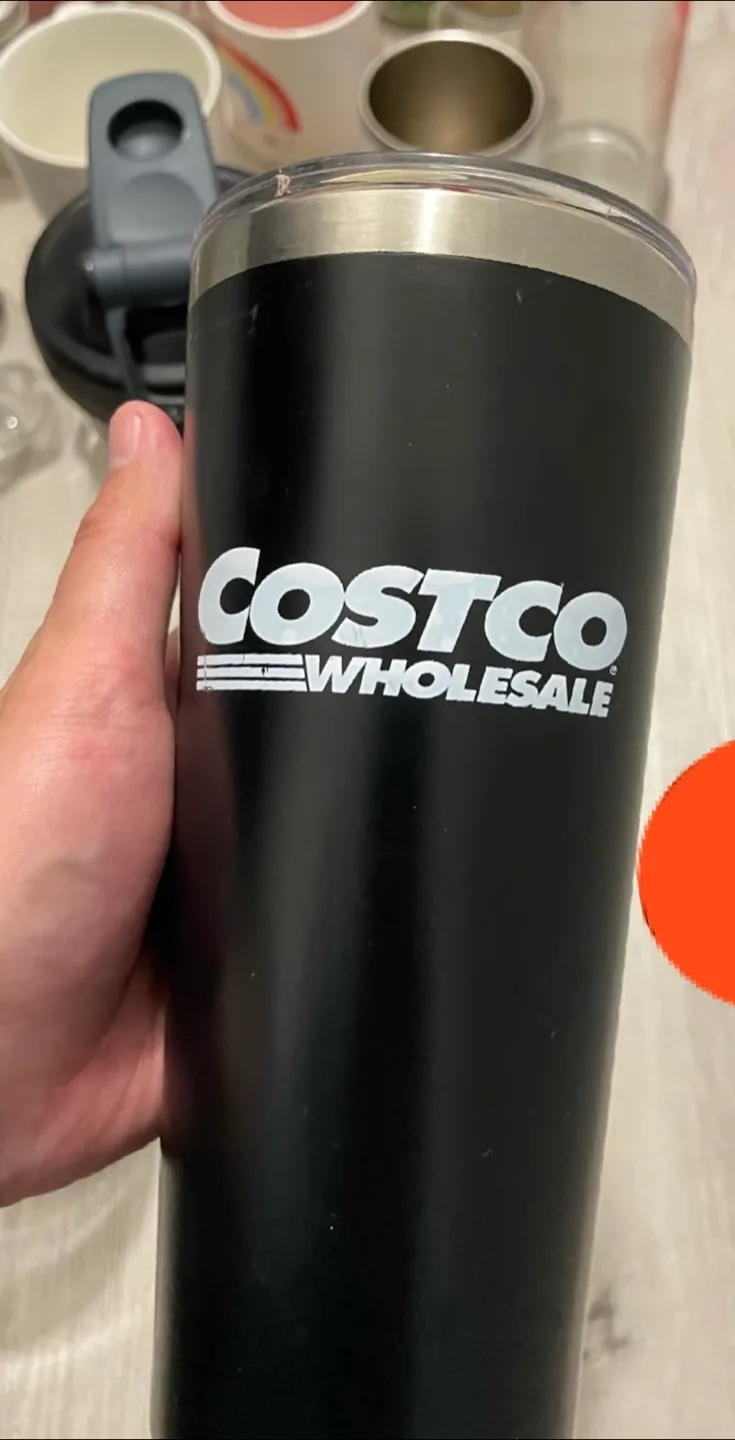 🥕Costco Wholesale Black Tumbler thumbnail