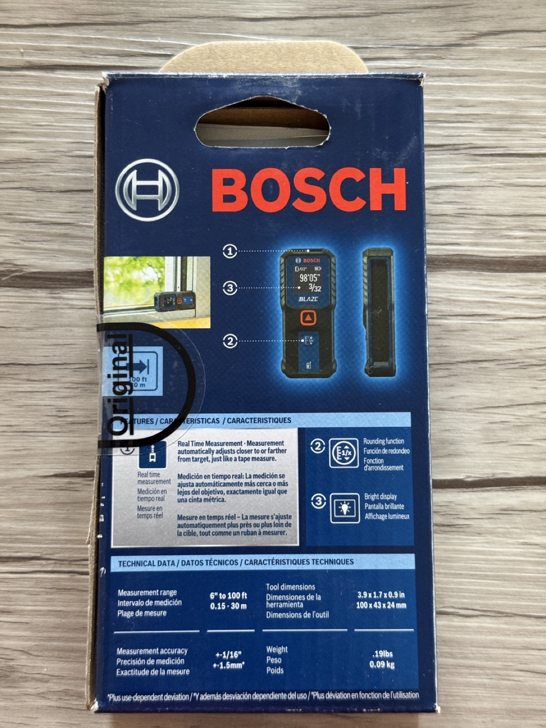 BRAND NEW Bosch Blaze GLM100-23 Laser Measure - 100 ft Range