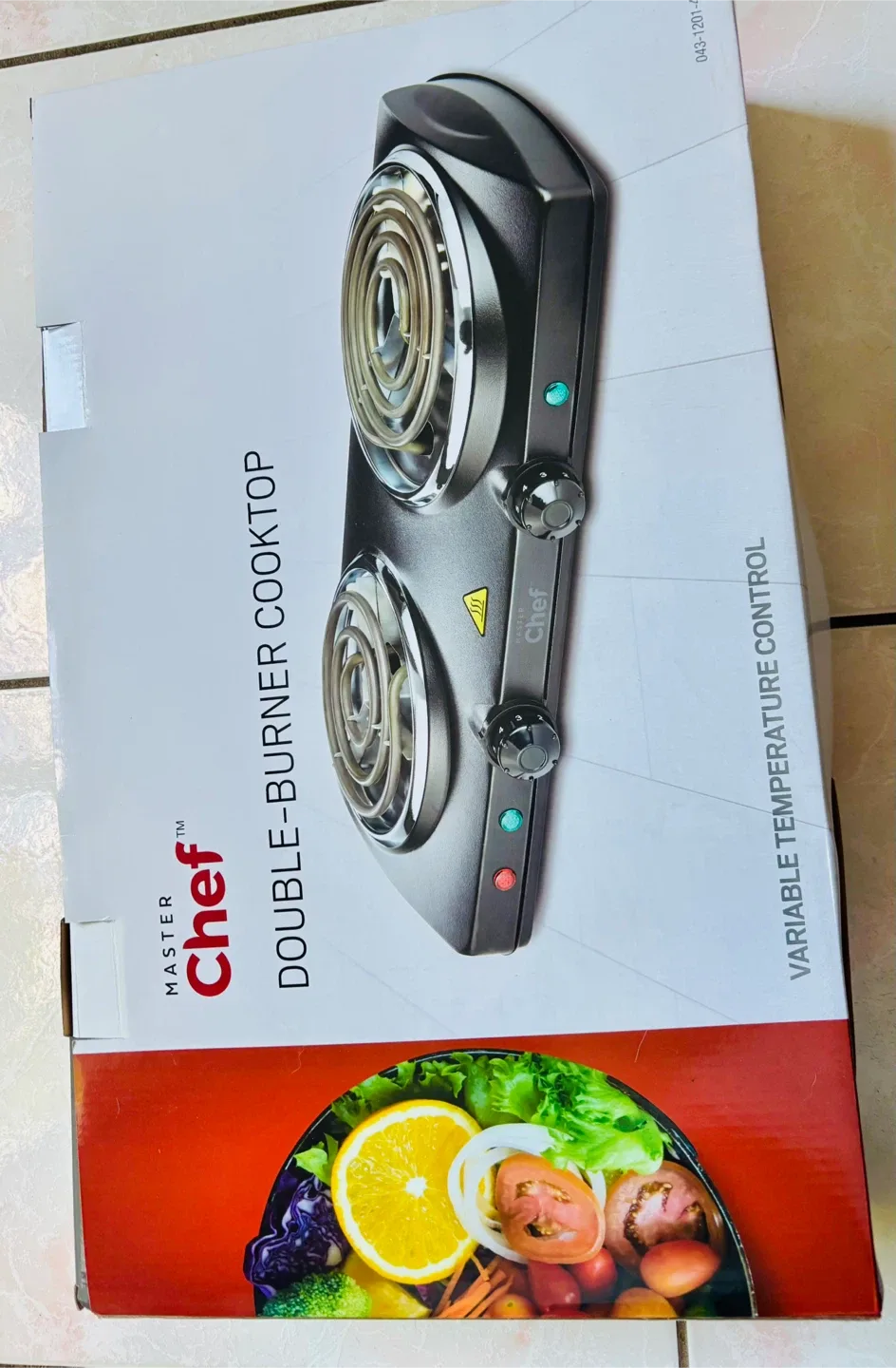 Master Chef Double Burner Cooktop - New in Box! thumbnail