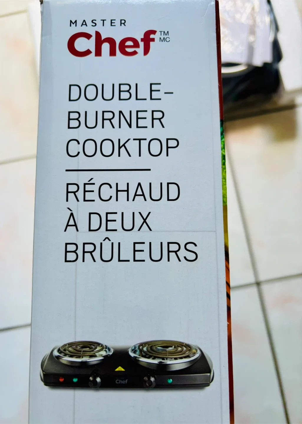 Master Chef Double Burner Cooktop - New in Box! image indicator(3)