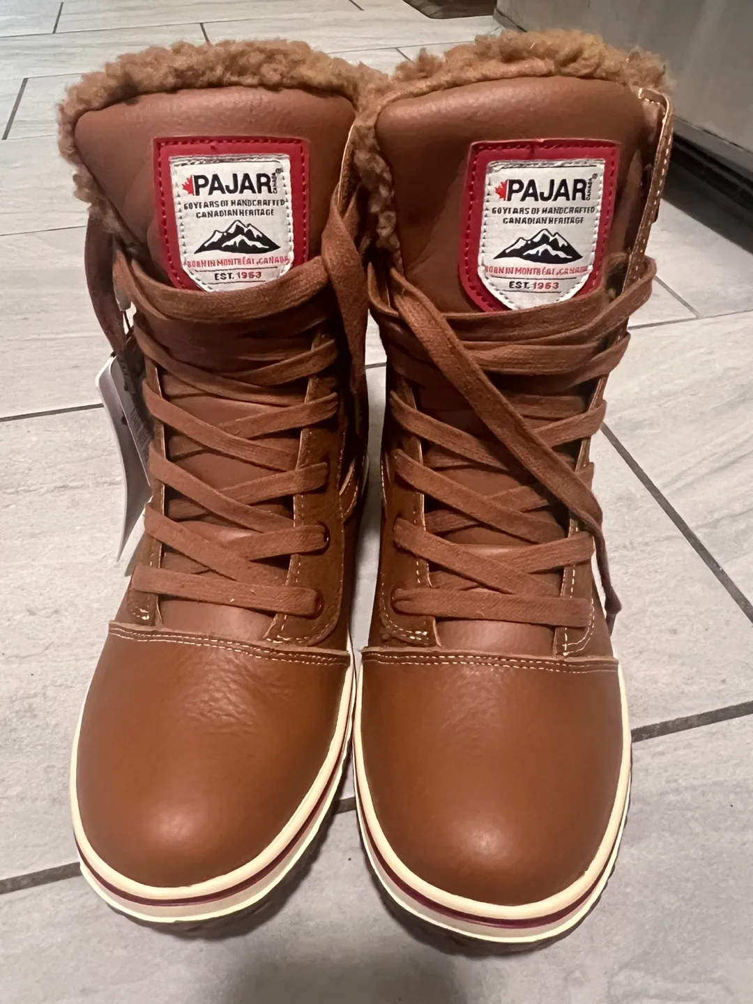 Pajar Waterproof Winter Boots - Brown thumbnail