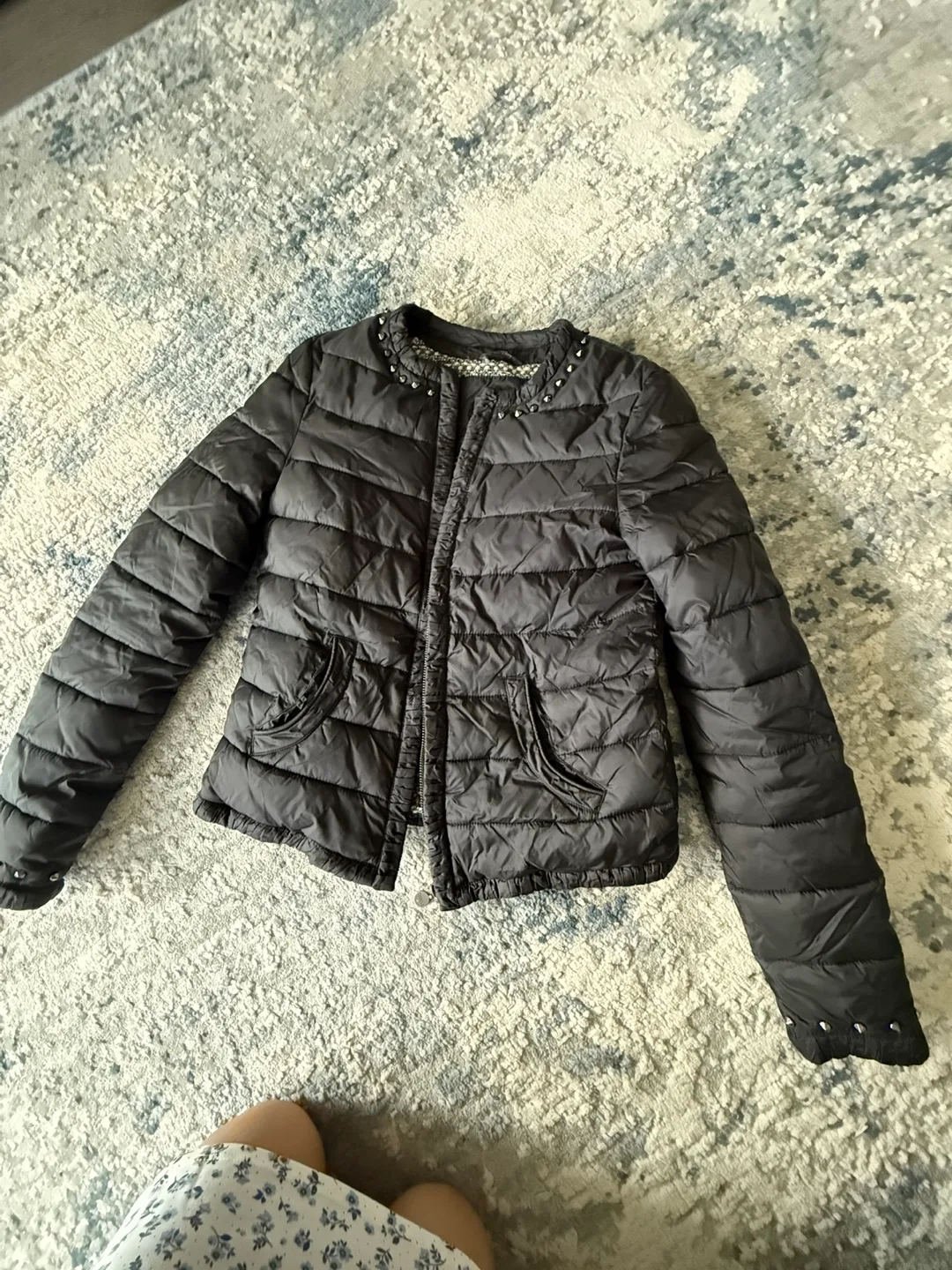Guess Black Puffer Jacket thumbnail