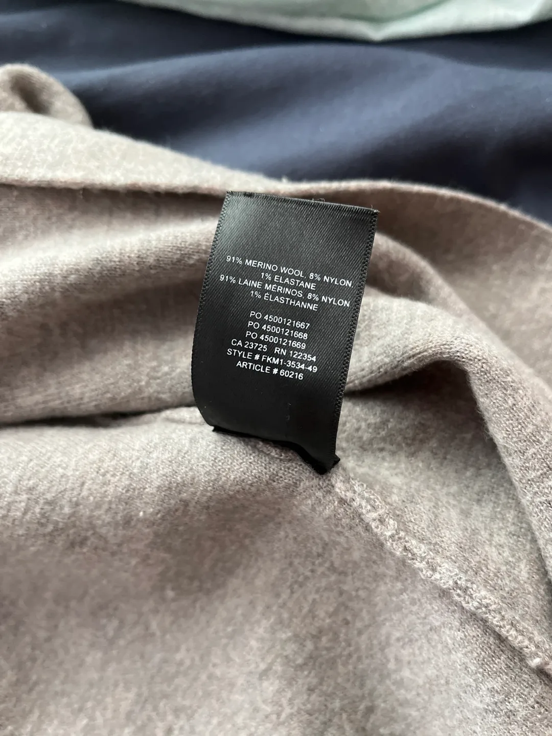 Babaton Merino Wool Blend Cardigan - Size XS image indicator(4)