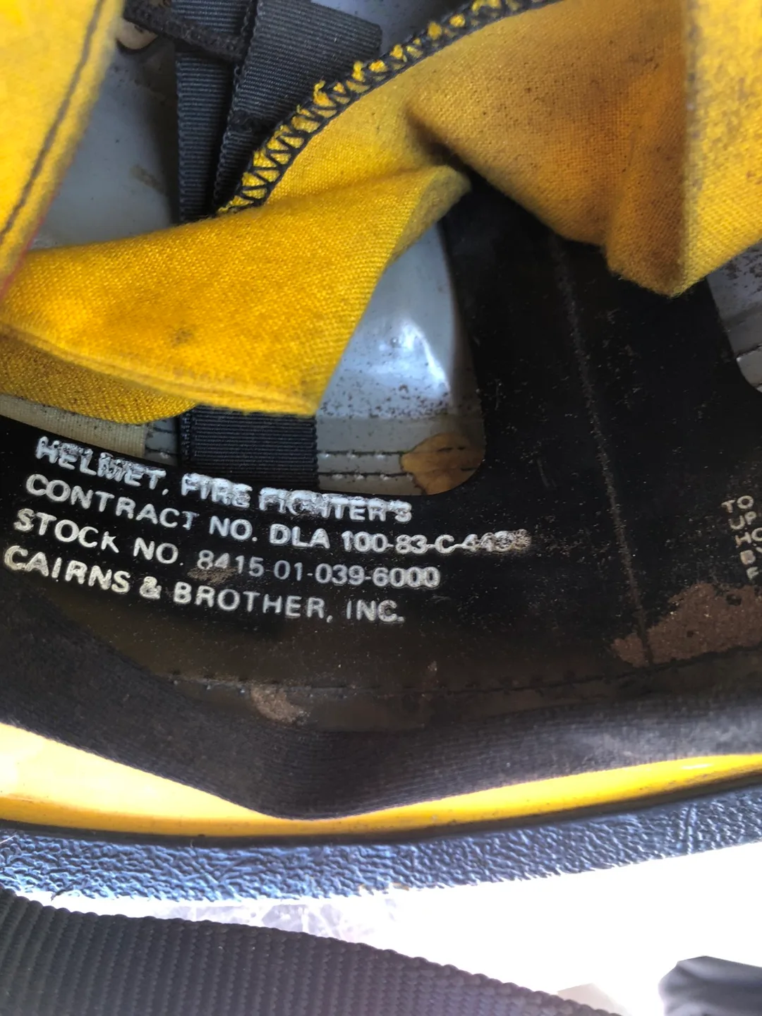 Cairns & Brother Firefighter Helmet - Size 6 1/2 to 8 thumbnail