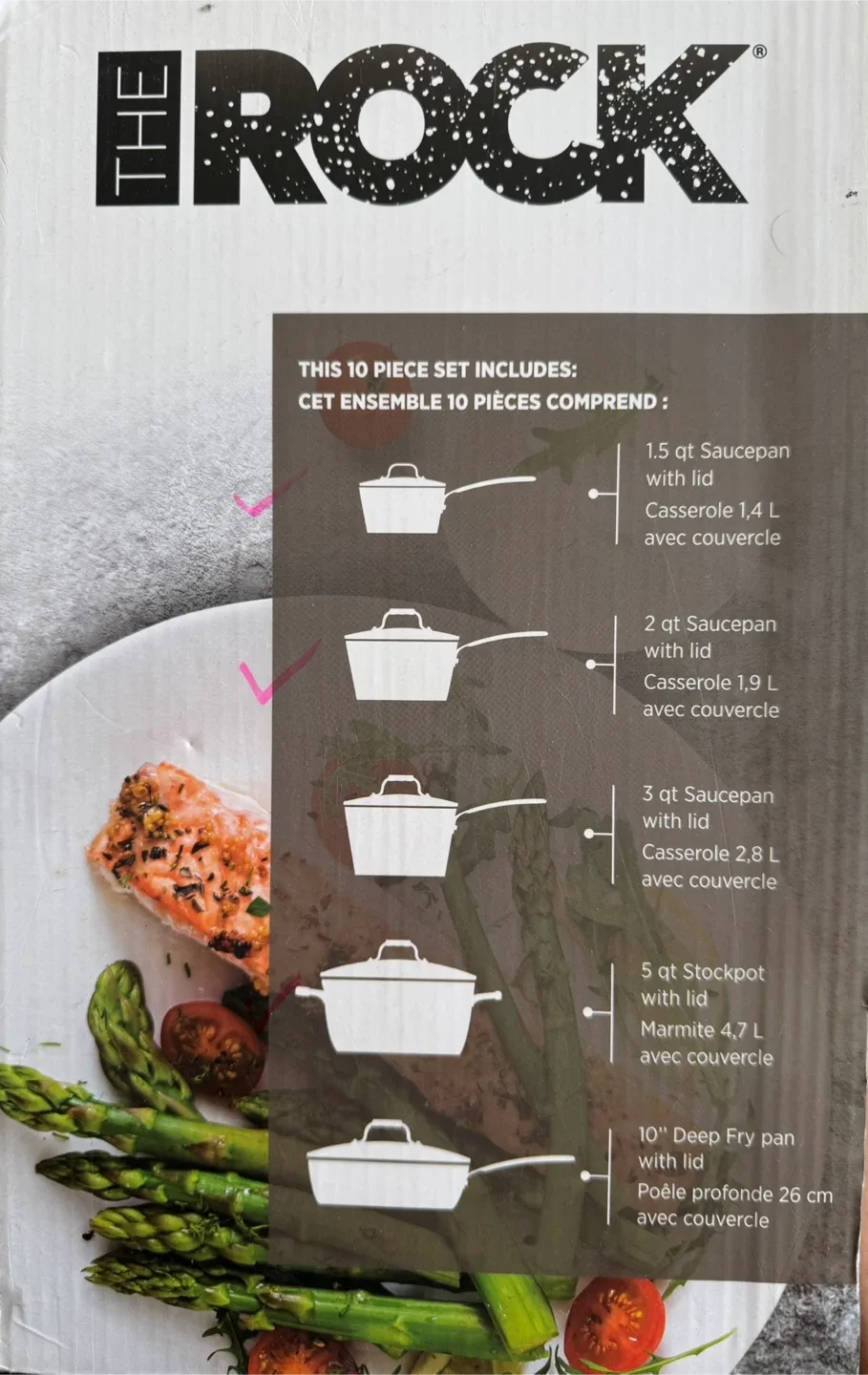 The Rock Copper Essentials Cookware Set image indicator(2)