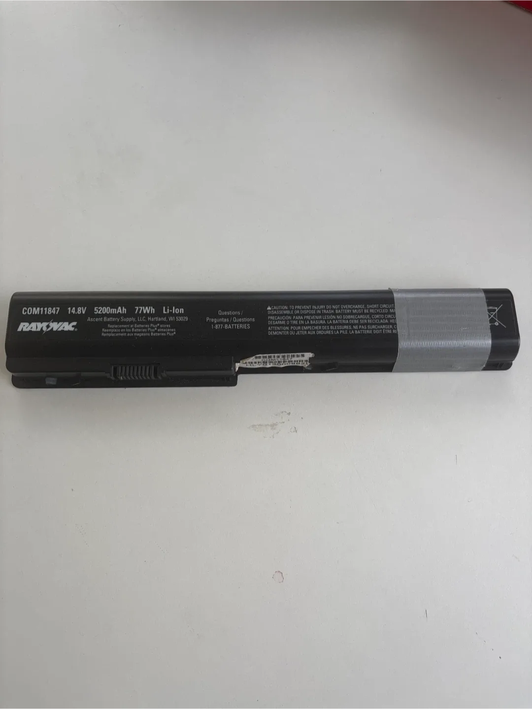 Rayovac COM11847 14.8V 5200mAh 77Wh Li-ion Battery thumbnail