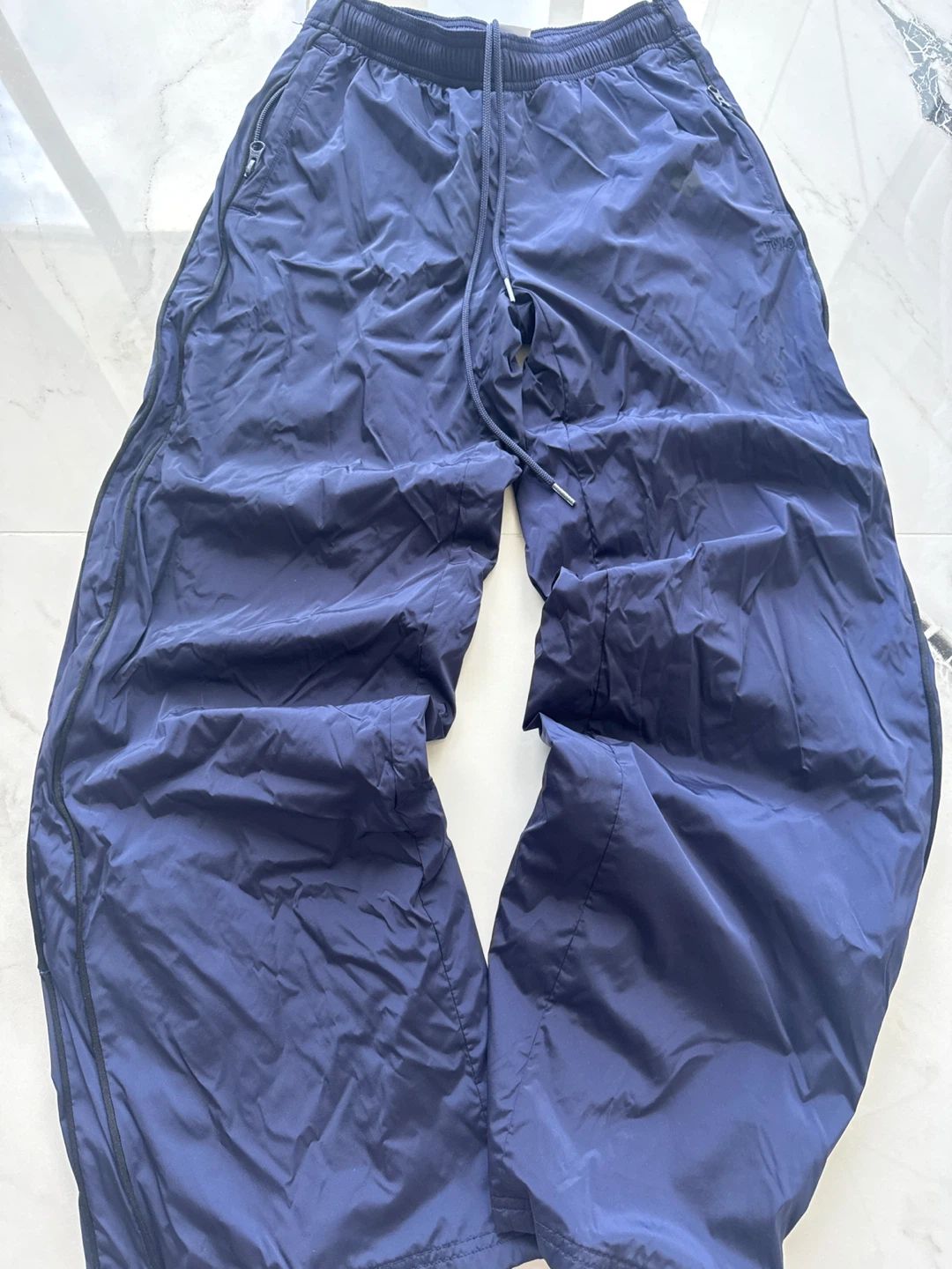 Aritzia TNA Blue Track/Cargo Pants - Size 2XS