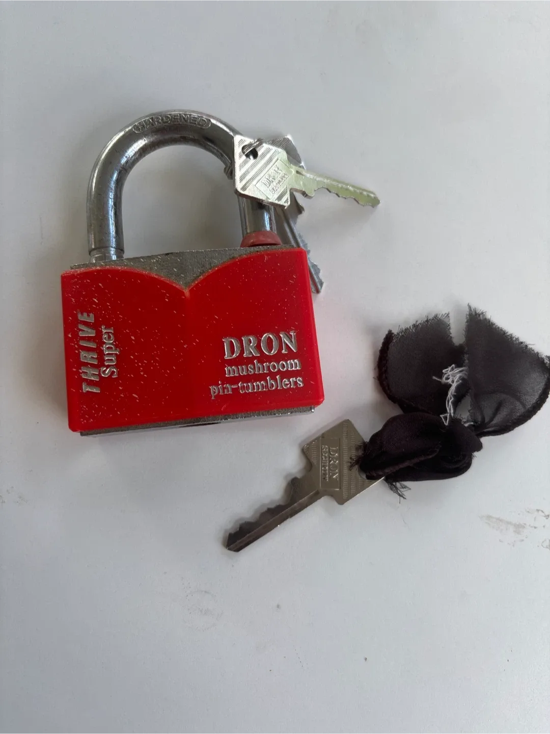 DRON Thrive Padlock with Keys - 70mm thumbnail