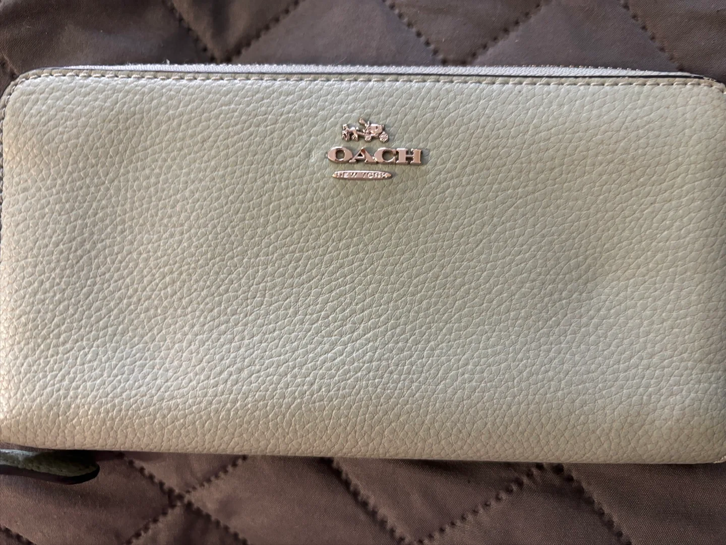 Coach Wallet - Light Green thumbnail