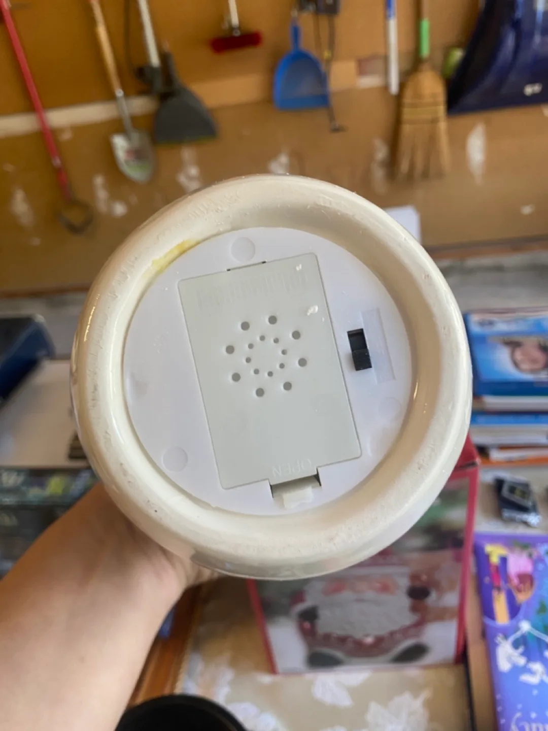 Statue Bonhomme De Neige et Pere Noel LED image indicator(3)