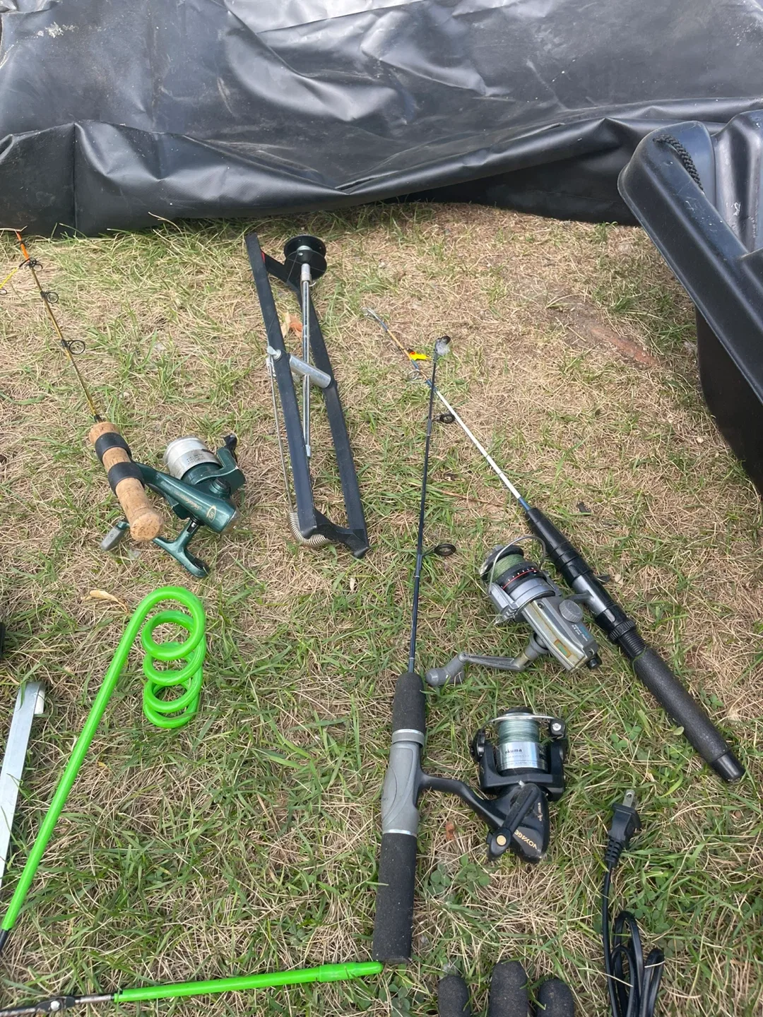 Ice Fishing Gear Set - Auger, Sled, Rods & More image indicator(10)