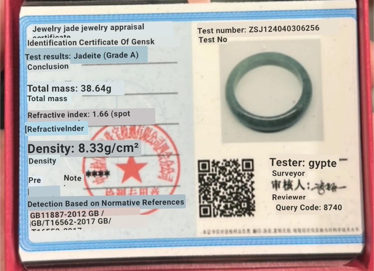 Jadeite (Grade A) Bangle image indicator(4)
