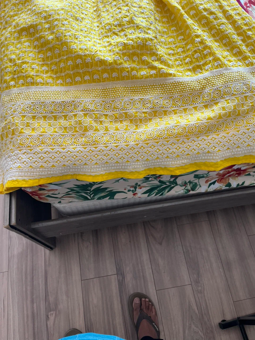 Yellow Embroidered Sundress image indicator(3)